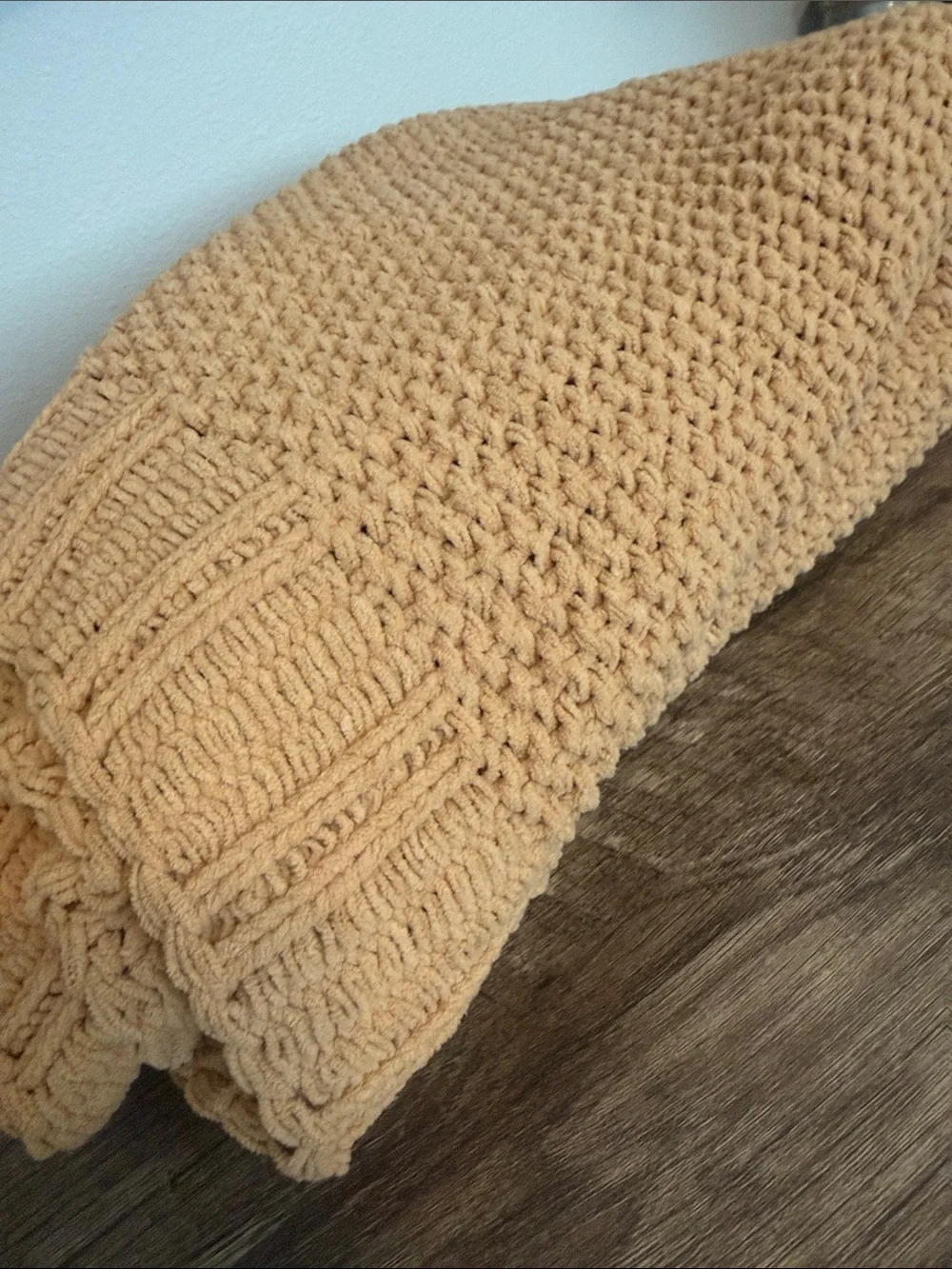 Threshold Camel Throw Blanket